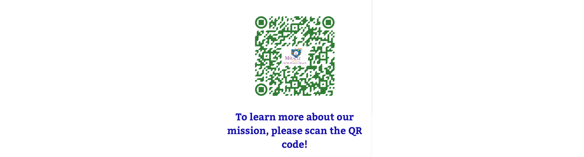  FOR MIRACLE LEAGUE INFORMATION PLEASE CLICK